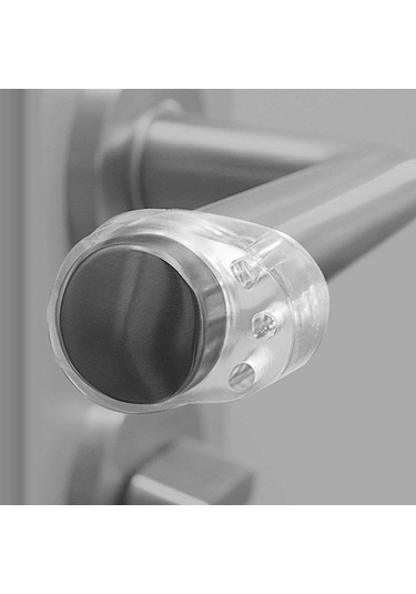 Kapı Kolları İçin Duvar Koruyucusu 6'lı Paket Şeffaf