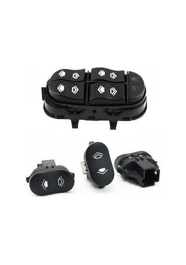 Ford Focus 1 Cam Dügmesı Dörtlü ve Teklı Cam Dügmesı 1995-2005