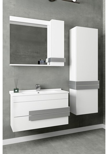 Neon 85 Cm Banyo Dolabı (Boy Dolap Hariç )