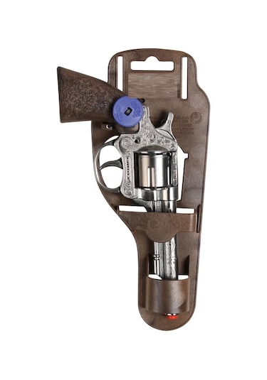 Vıp Kalite Kılıflı Kovboy Revolver Metal Kapsül Tabancası 8li Kapsül Kovboy Tabancası Oyuncak Tabanca