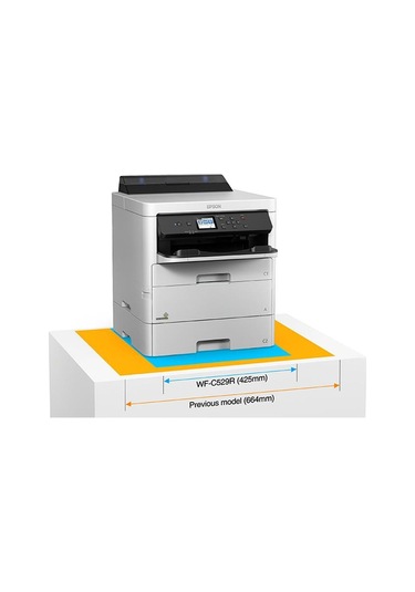 Epson Workforce Pro WF-C529RDTW Renkli Mürekkep Püskürtmeli Yazıcı (Extra Kasetli)