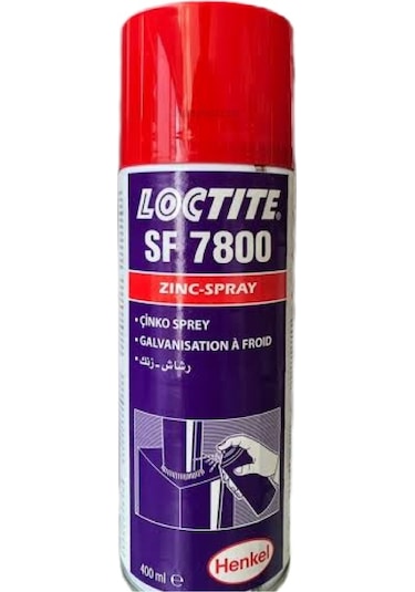 Loctite Sf 7800 Çinko Galvaniz Sprey Tüp 400 ML