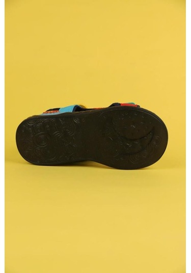 Dudino Coconut Hafif Taban Işıklı Ortopedik Çocuk Sandalet Mavi