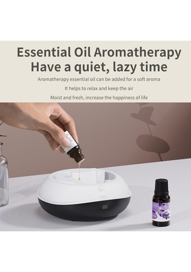 Dancemonkey Sd13 200 Ml Araba Usb Alev Aromaterapi Difüzör Ev Led Gece Lambası Sessiz Sis Nemlendirici Beyaz, Araba Ve Ev İçin Mükemmel