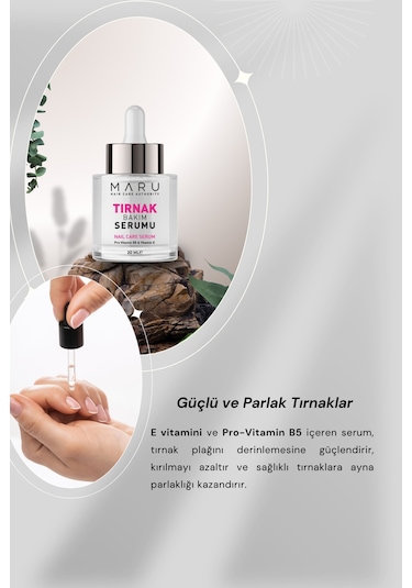 Maru El Ayak Tırnak Besleyici, Koruyucu Bakım Serumu 20 ML