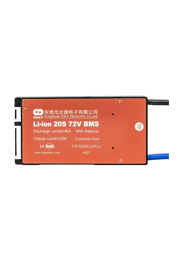 Daly Bms 20s 72v Deşarj 40a -şarj 20a Balanslı Pil Koruma Modülü