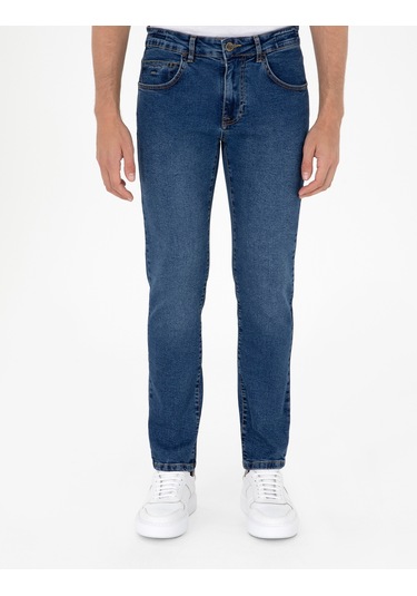 Pierre Cardin Erkek Mavi Jean Pantolon 50295830-vr036 Mavi