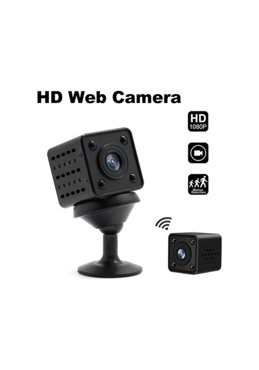 Dancemonkey Küçük Ve Taşınabilir Wi-fi Güvenlik Kamerası - Gece Görüşlü 1080p Hd