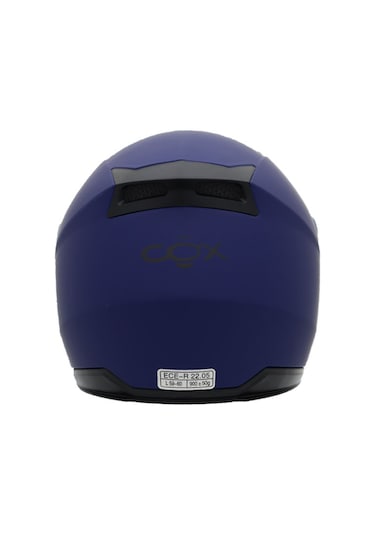 Cox SR-F Full Face Motosiklet Kaskı Mavi