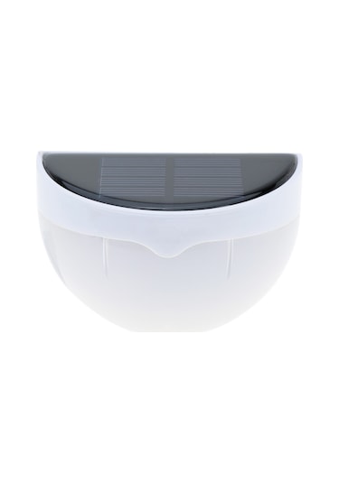 Springsun Güneş Enerjili Led Duvar Lambası Beyaz Işık Ip55 Su Geçirmez Bataryalı Bahçe/ev Aydınlatma Altın