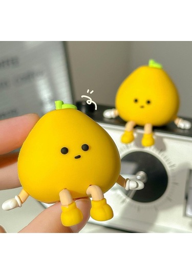 Homyl 2 Adet El Yapımı Sevimli Dekorasyon Küçük Heykelcikler Çok