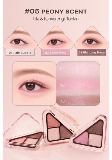 Clıo Essential Shadow Tap 05 Peony Scent