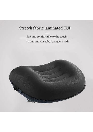 Gm-sıp10 Şişme Kamp Yastıklar Kumaş + Tpu Kamp Yürüyüş İçin Kayışlı Hava Yastığı Havaya Uçurun 001