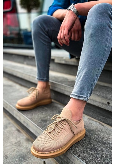 Ch307 - Rt Tricot Erkek Ayakkabı Taba Çok Renkli