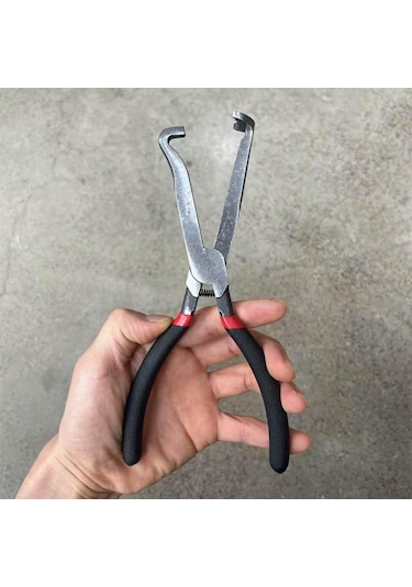 Suntek Elektrik Bağlantı Kesme Pensesi Oto Bakım Baharla-siyah