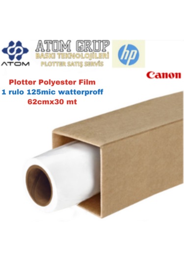 Atomplotter Polyester Film 125 Mic 62cmx30 Mt