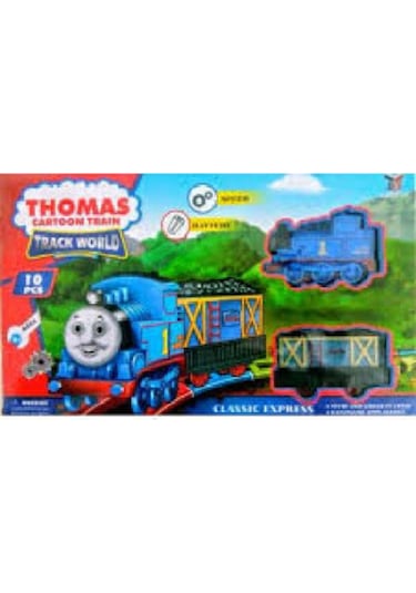 Thomas Pilli Tren Seti 10 Parça - Tomas Raylı Tren