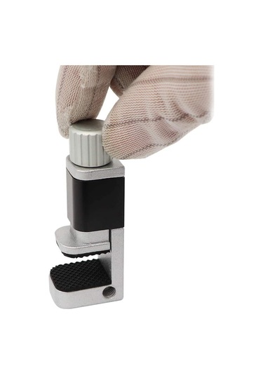 Leezsing 8 Adet Telefon Ekran Tamiri İçin Ayarlanabilir Metal Klip, Yumuşak Paspaslı Ekran Sabitleyici Aracı