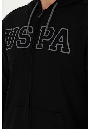 U.s. Polo Assn. Erkek Siyah Hırka Örme 50295172-vr046 Siyah