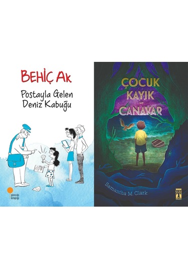 Postayla Gelen Deniz Kabuğu Behiç Ak Ve Çocuk Kayık Ve Canavar