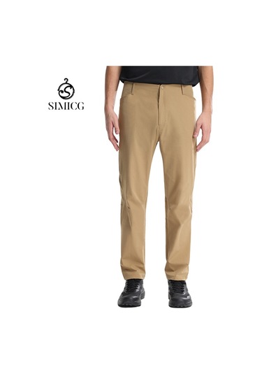 Yeni Nefes Alabilen, Çabuk Kuruyan, Düz Paça Erkek Pantolonu Haki
