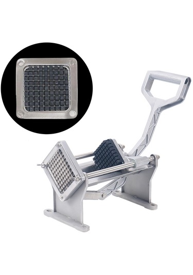 Suntek Patates Kesici Yedek Parçalar Kesme Makinesi 1cmx1cm Gri Diğer