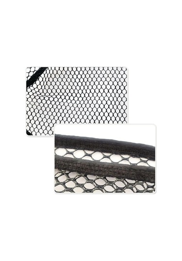 Pazly Siyah Örgü Çanta Seyahat Eşyaları İçin Küçük Ve Büyük Boy Siyah