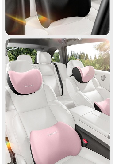 Aurora Araba Koltuk Başı Seti Kahve Rengi 1 Set