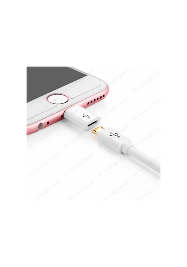 For Iphone 8 Pin için Micro Usb Dönüştürücü Data/Şarj Adaptör