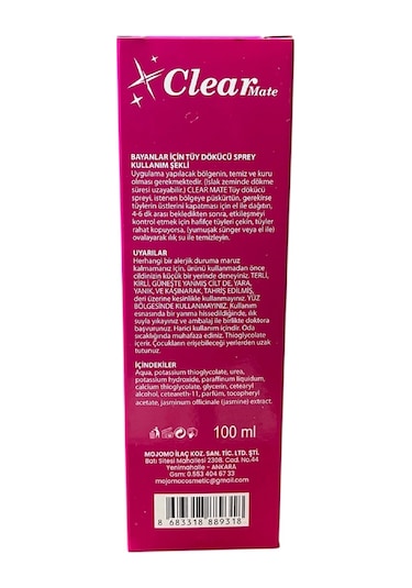 Tüy Dökücü Bayanlar İçin Krem Women 100 Ml