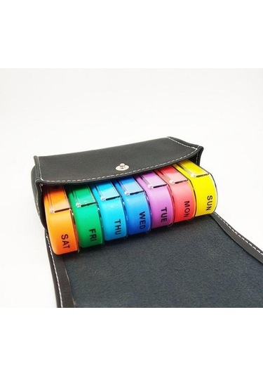 Pazly Tıp Tablet Suntek Seyahat Kutusu Hap Haftalık Çanta Dd Diğer