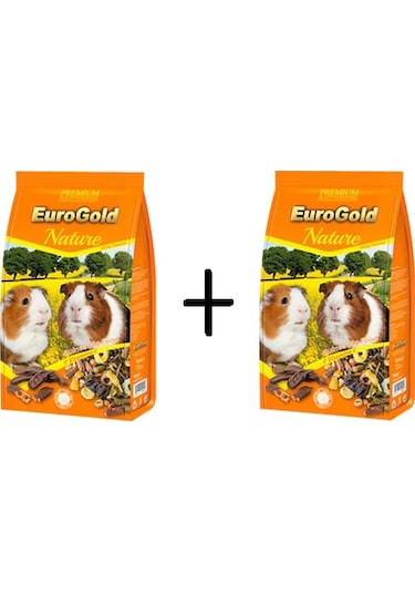 Eurogold Guinea Pig Yemi 750gr 2 Adet