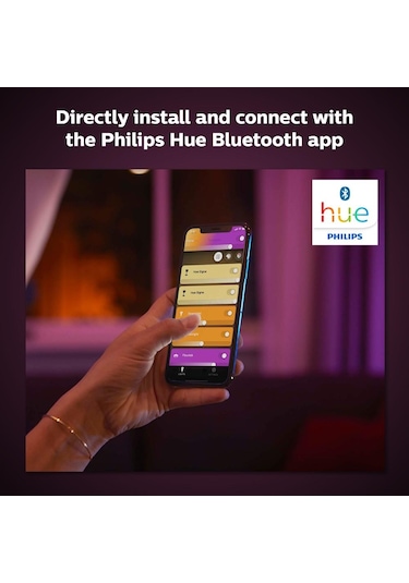 Philips Hue Akıllı LED Şerit 1 mt. V4 (Güç Adaptörü Dahil Değildir)