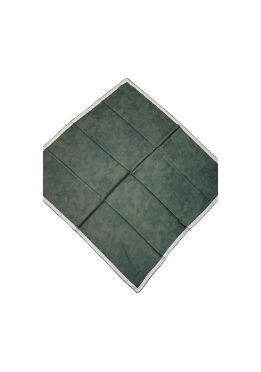 Piramit 90 X 90 Dj Luxer Rayon Eşarp-5972-2 - 90 X 90 / 21 Yeşil