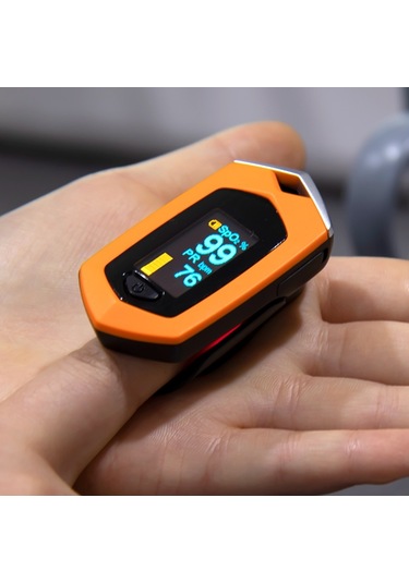 Sones Taşınabilir Pulsioximetro Parmak Spo2 Nabız Oksimetresi