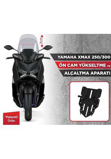 Yamaha Xmax 2024 Uyumlu Ön Cam Kaldırma Aparat