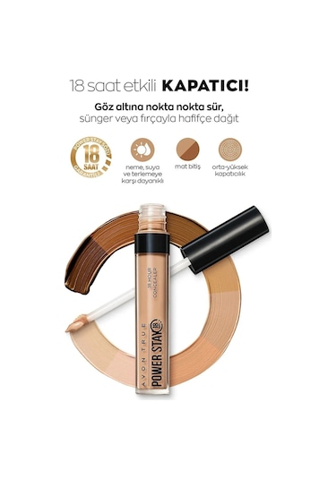Avon Power Stay Kapatıcı 26 G Golden Light Medium