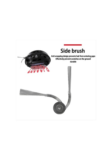 Junzhuodianpu Roborock G30 Space/saros Z70 Elektrikli Süpürge Aksesuarları: Üçlü Kesme Fırçası, Yan Fırça, Toz Torbası, Filtre, Paspas Matı