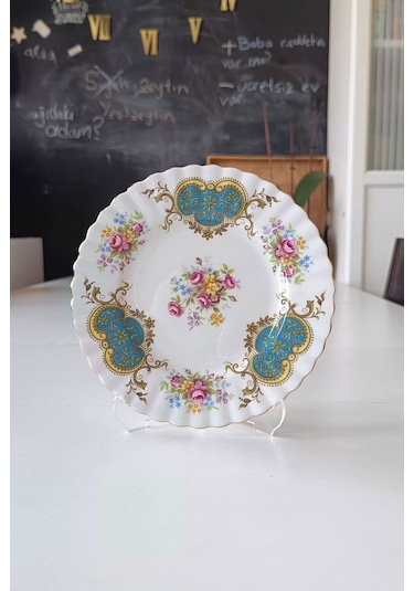 Berkeley Nurantik Bone China England Pasta Tabağı Sarı