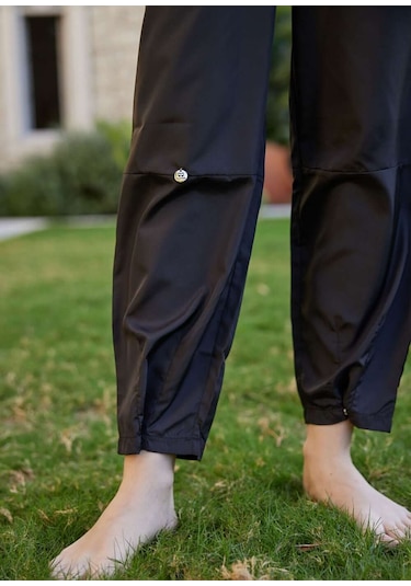 Mayovera Paraşüt Tek Pantolon Siyah