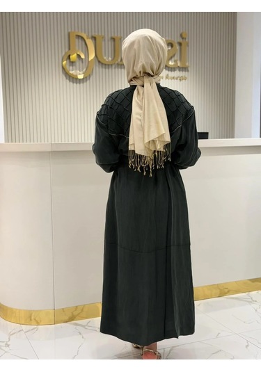 Misswhence Nervür Detaylı Pardesü 39505 Siyah