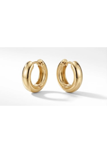 14 Ayar Altın Halka Küpe 577 Gold