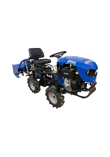 Yavuz Y600SX Life 188FE 12 HP Dizel Marşlı 4x4 Mini Traktör