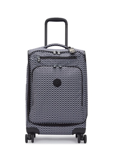 Kıplıng New Youri Spin S Kabin Boy Tekerlekli Valiz Siyah Sıgnature Prınt Siyah