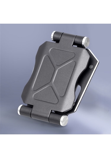 G55 Ayarlanabilir Braket Büyük Boyutlu Katlanır Masaüstü Cep Telefonu Tutucusu Yeşil