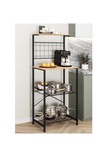 Çok Amaçlı Dolap Mutfak Bango Masa Dar Çam 1436