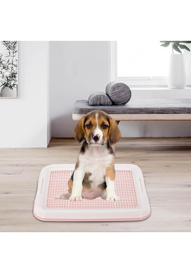 Homyl Küçük Köpekler Için Köpek Lazımlık Tuvalet Pembe