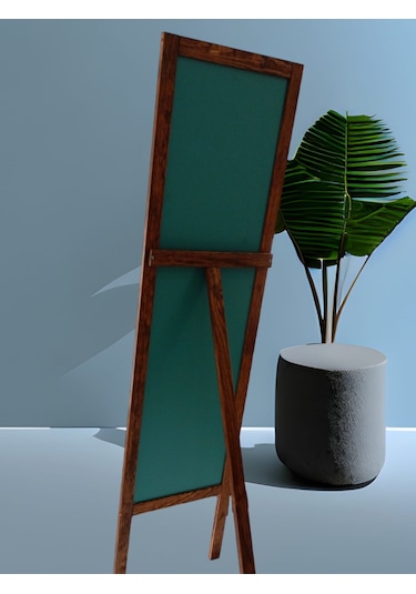 Ayaklı Ceviz Renk Boy Ayna Ceviz