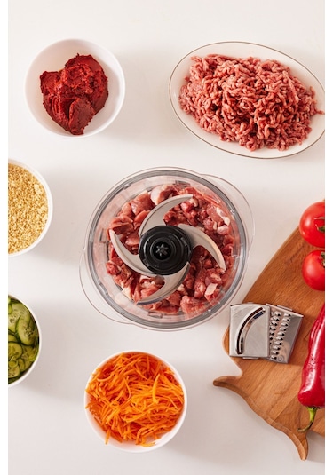 Karaca MM Prosteel 2000 W Cam Mutfak Robotu