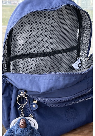 Nemo Group Sırt Çantası Lacivert Krinkıl Kumaş Suya Dayanıklı Lacivert